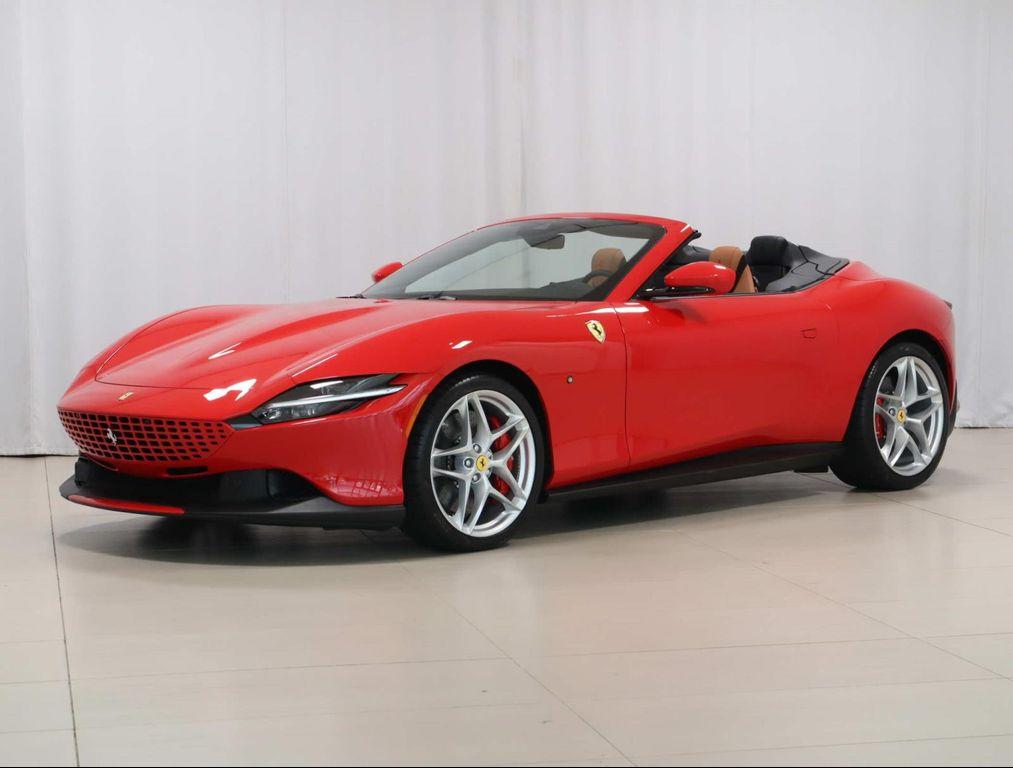used 2025 Ferrari Roma Spider car, priced at $315,000