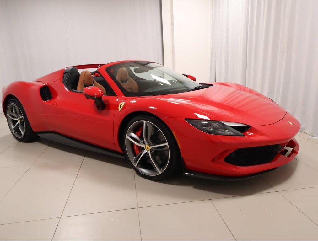 used 2024 Ferrari 296 GTS car, priced at $439,500