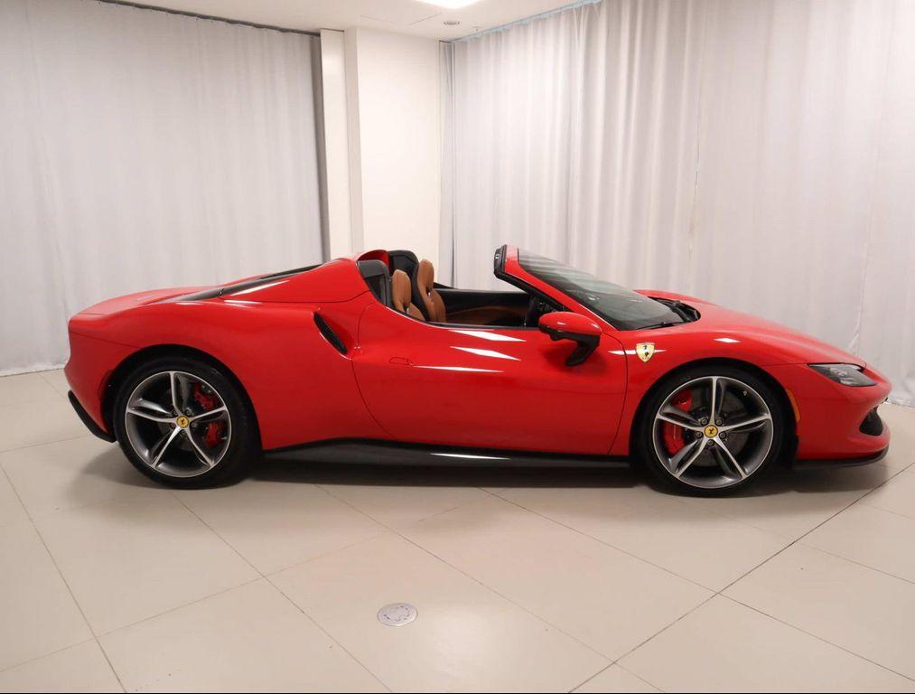 used 2024 Ferrari 296 GTS car, priced at $439,500