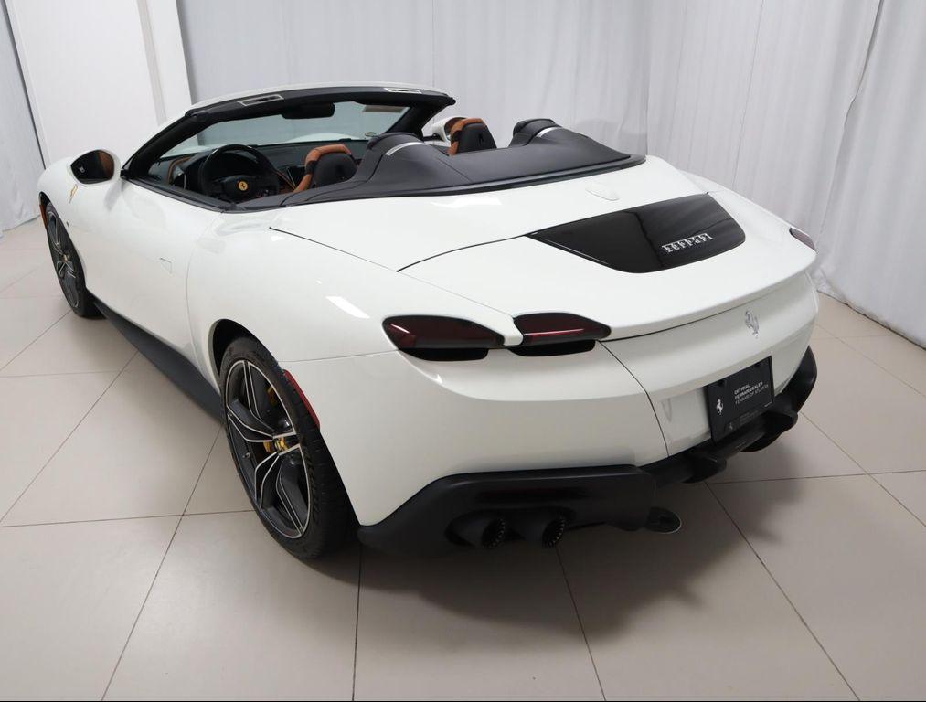 used 2024 Ferrari Roma Spider car, priced at $329,000
