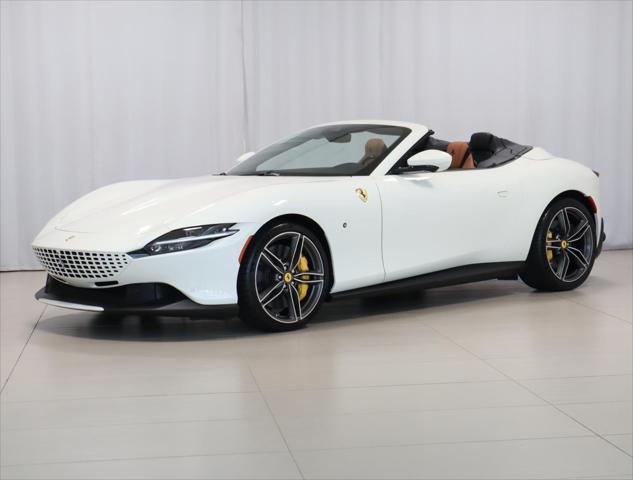 used 2024 Ferrari Roma Spider car, priced at $329,000