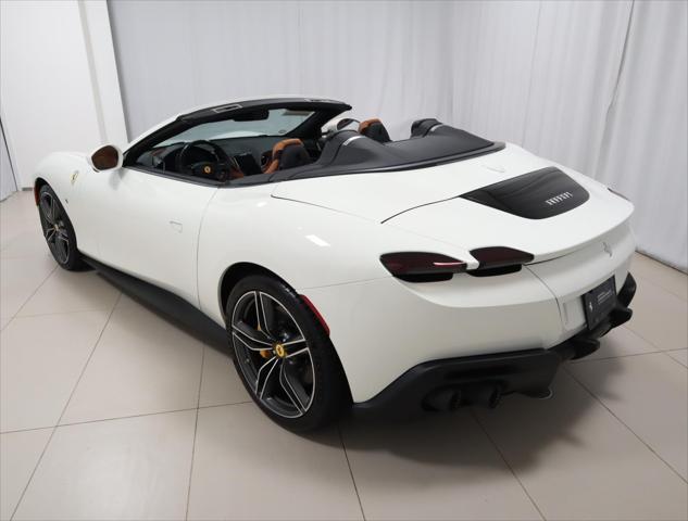 used 2024 Ferrari Roma Spider car, priced at $329,000
