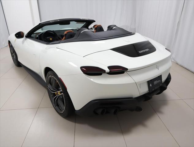 used 2024 Ferrari Roma Spider car, priced at $329,000