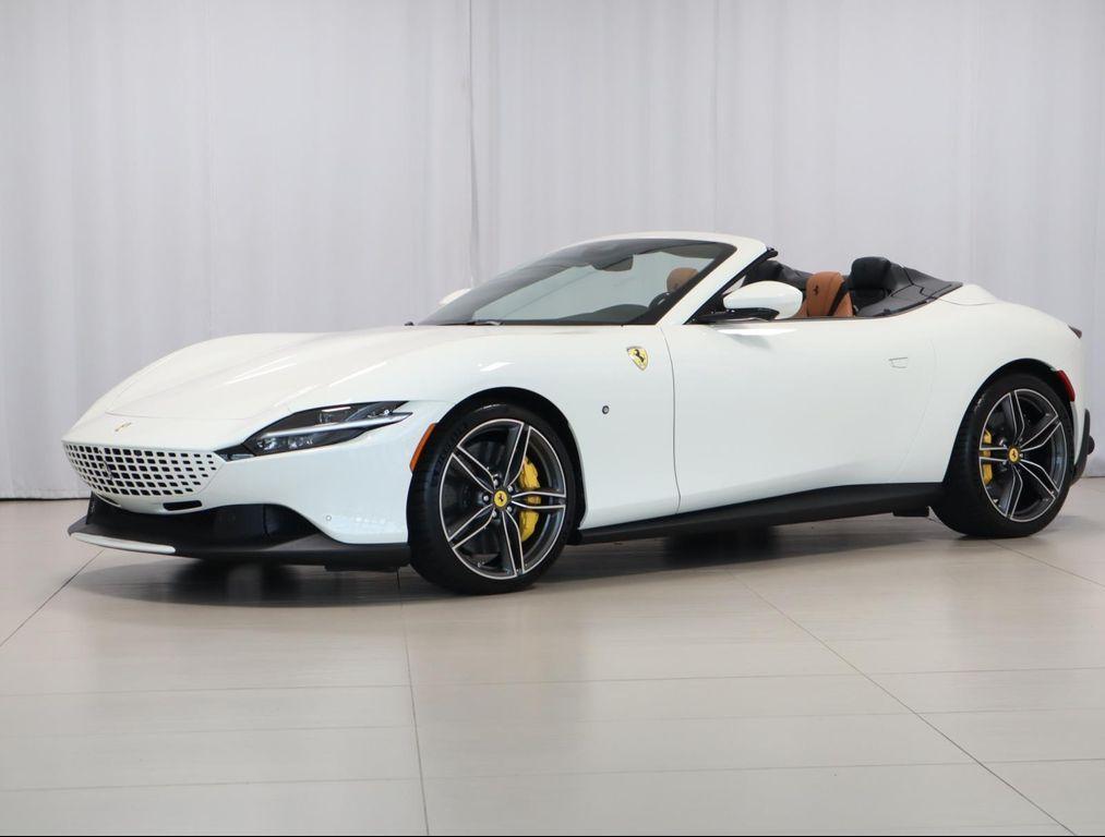 used 2024 Ferrari Roma Spider car, priced at $329,000