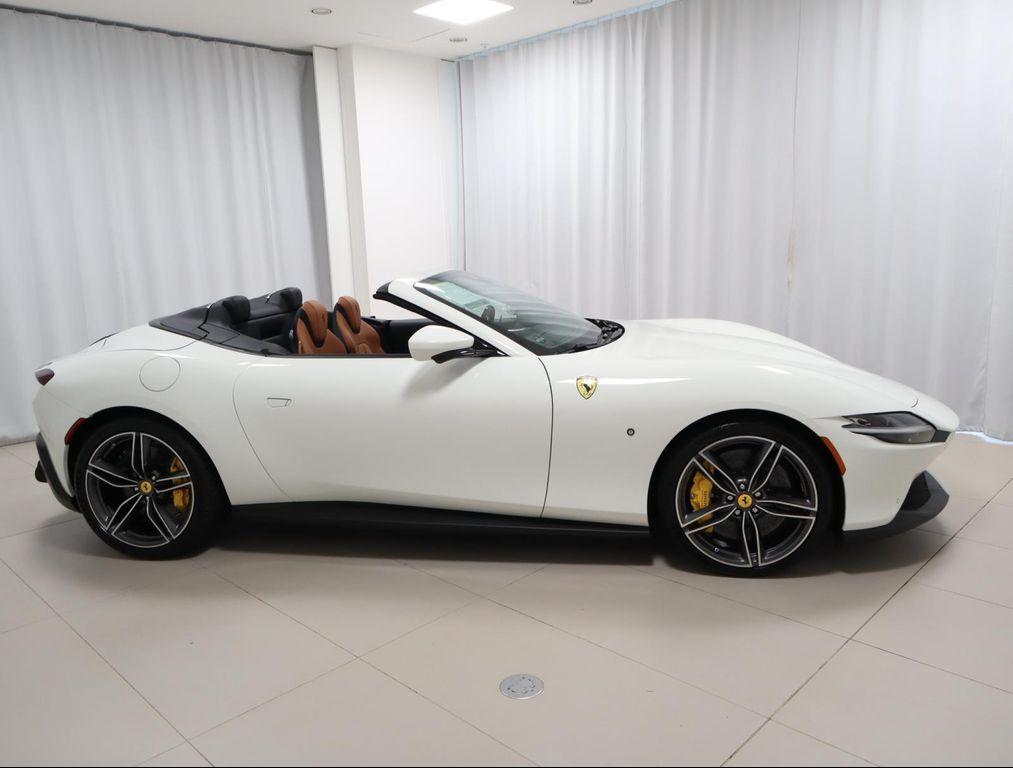 used 2024 Ferrari Roma Spider car, priced at $329,000