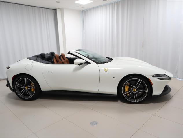 used 2024 Ferrari Roma Spider car, priced at $329,000