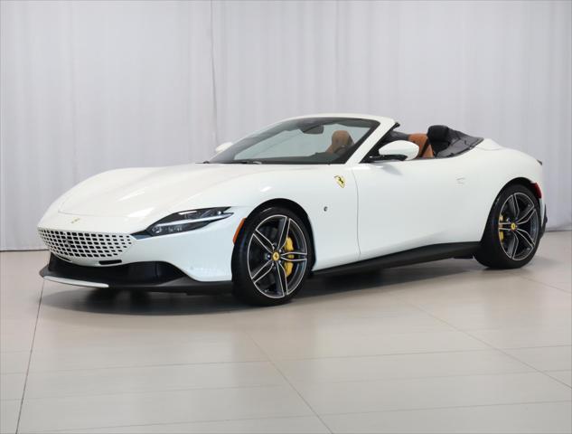 used 2024 Ferrari Roma Spider car, priced at $329,000