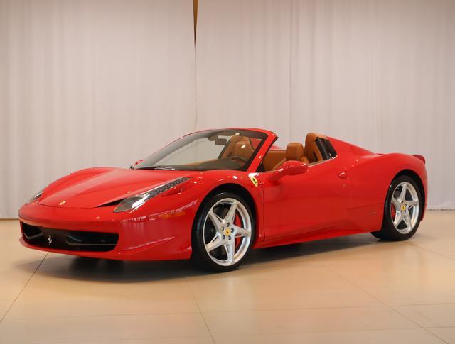 used 2013 Ferrari 458 Spider car, priced at $269,500