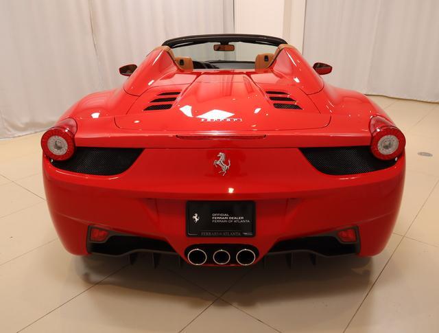 used 2013 Ferrari 458 Spider car, priced at $269,500