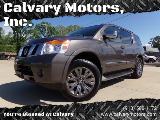 used 2015 Nissan Armada car, priced at $13,995