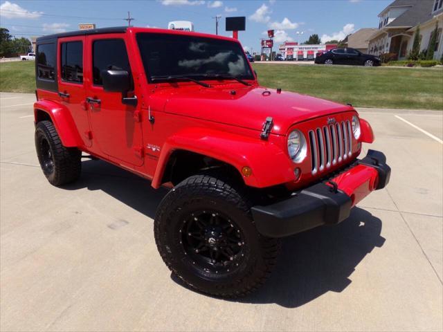 used 2016 Jeep Wrangler Unlimited car, priced at $18,995