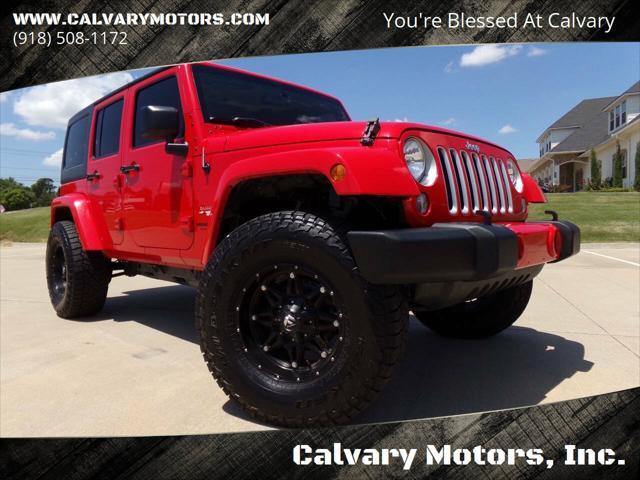 used 2016 Jeep Wrangler Unlimited car, priced at $18,995