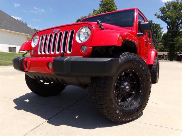used 2016 Jeep Wrangler Unlimited car, priced at $18,995