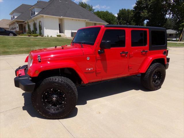 used 2016 Jeep Wrangler Unlimited car, priced at $18,995