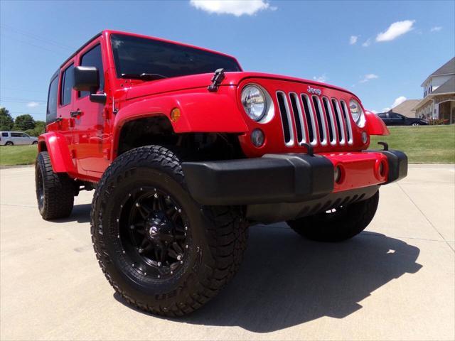 used 2016 Jeep Wrangler Unlimited car, priced at $18,995