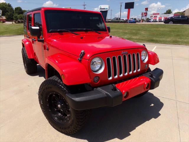 used 2016 Jeep Wrangler Unlimited car, priced at $18,995