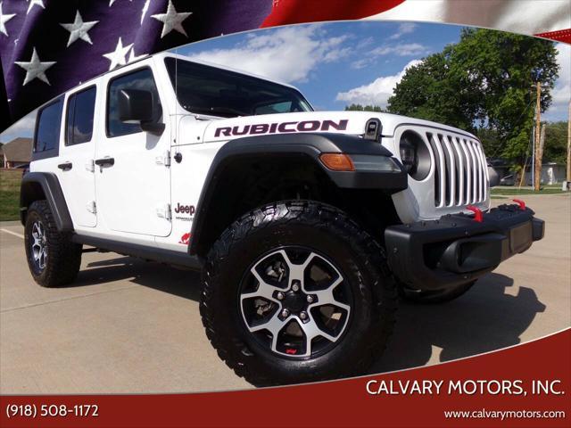 used 2020 Jeep Wrangler Unlimited car, priced at $34,995