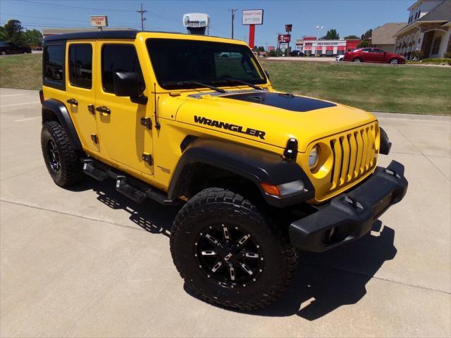 used 2021 Jeep Wrangler Unlimited car, priced at $24,995