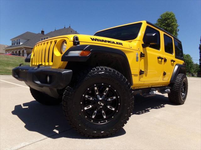 used 2021 Jeep Wrangler Unlimited car, priced at $24,995