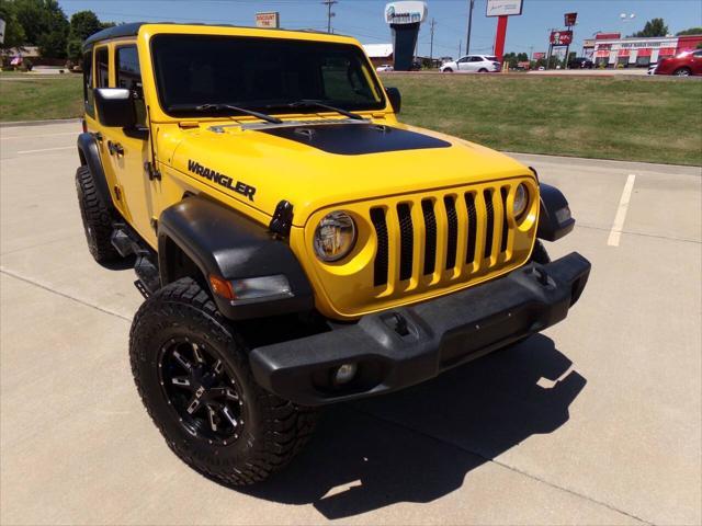 used 2021 Jeep Wrangler Unlimited car, priced at $24,995