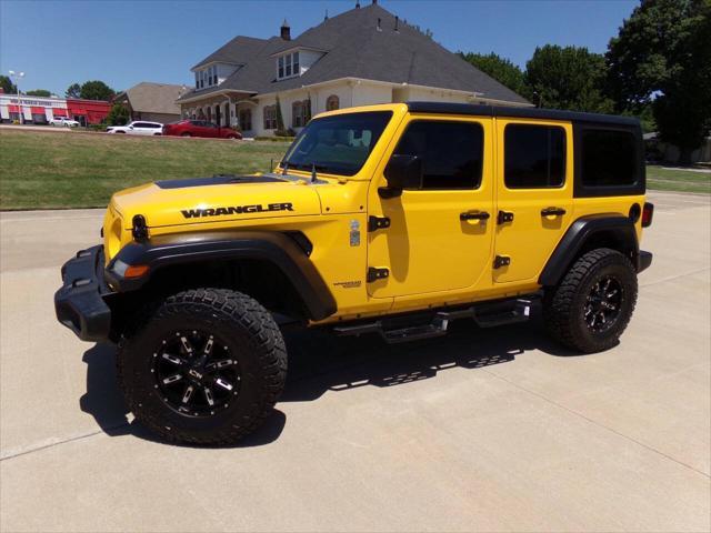 used 2021 Jeep Wrangler Unlimited car, priced at $24,995