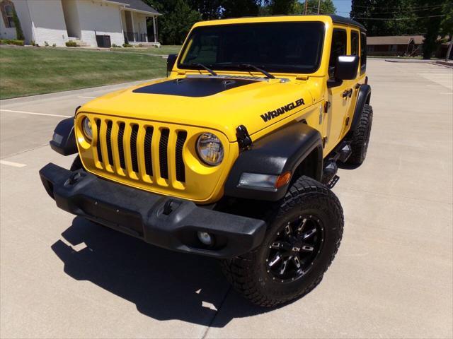 used 2021 Jeep Wrangler Unlimited car, priced at $24,995