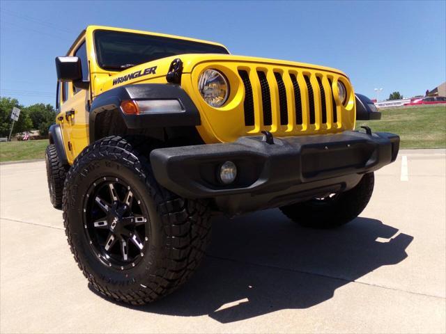 used 2021 Jeep Wrangler Unlimited car, priced at $24,995