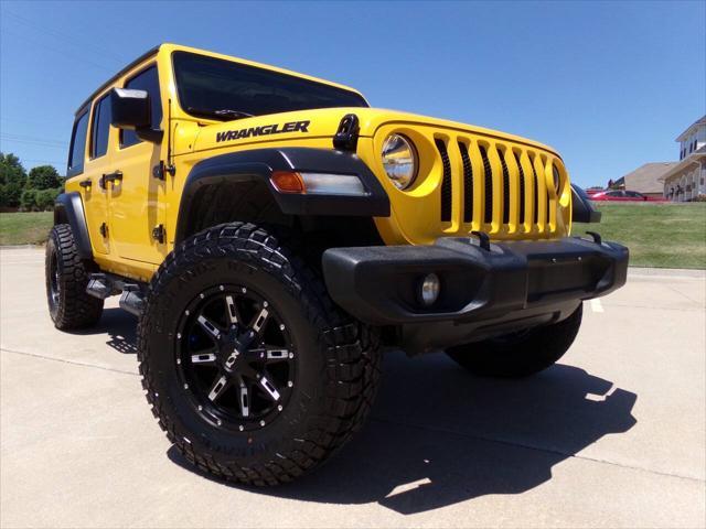 used 2021 Jeep Wrangler Unlimited car, priced at $24,995