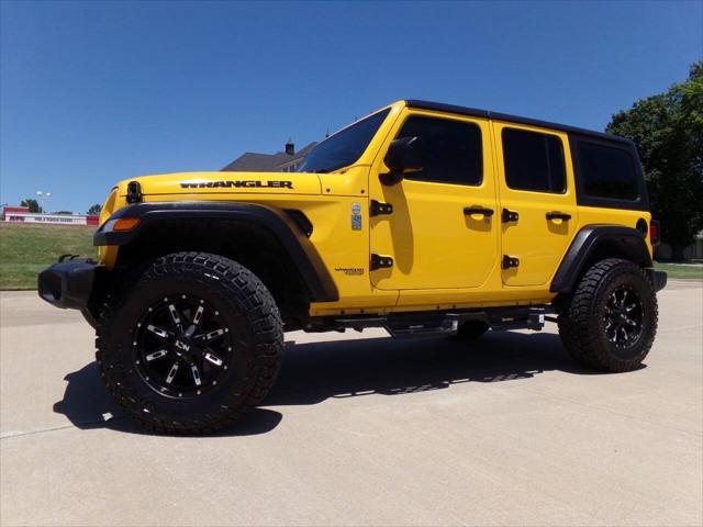 used 2021 Jeep Wrangler Unlimited car, priced at $24,995