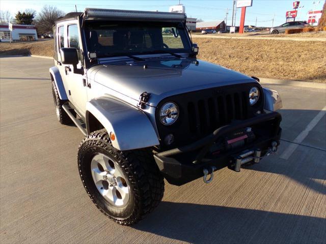 used 2015 Jeep Wrangler Unlimited car, priced at $20,995