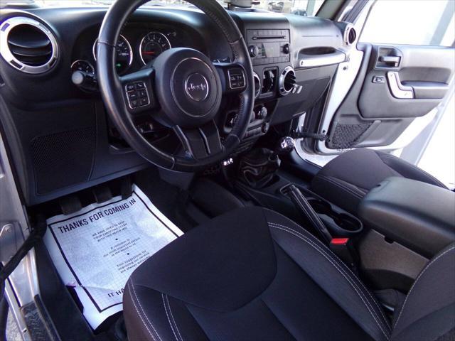 used 2015 Jeep Wrangler Unlimited car, priced at $20,995