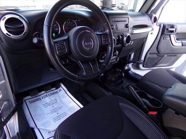 used 2015 Jeep Wrangler Unlimited car, priced at $20,995
