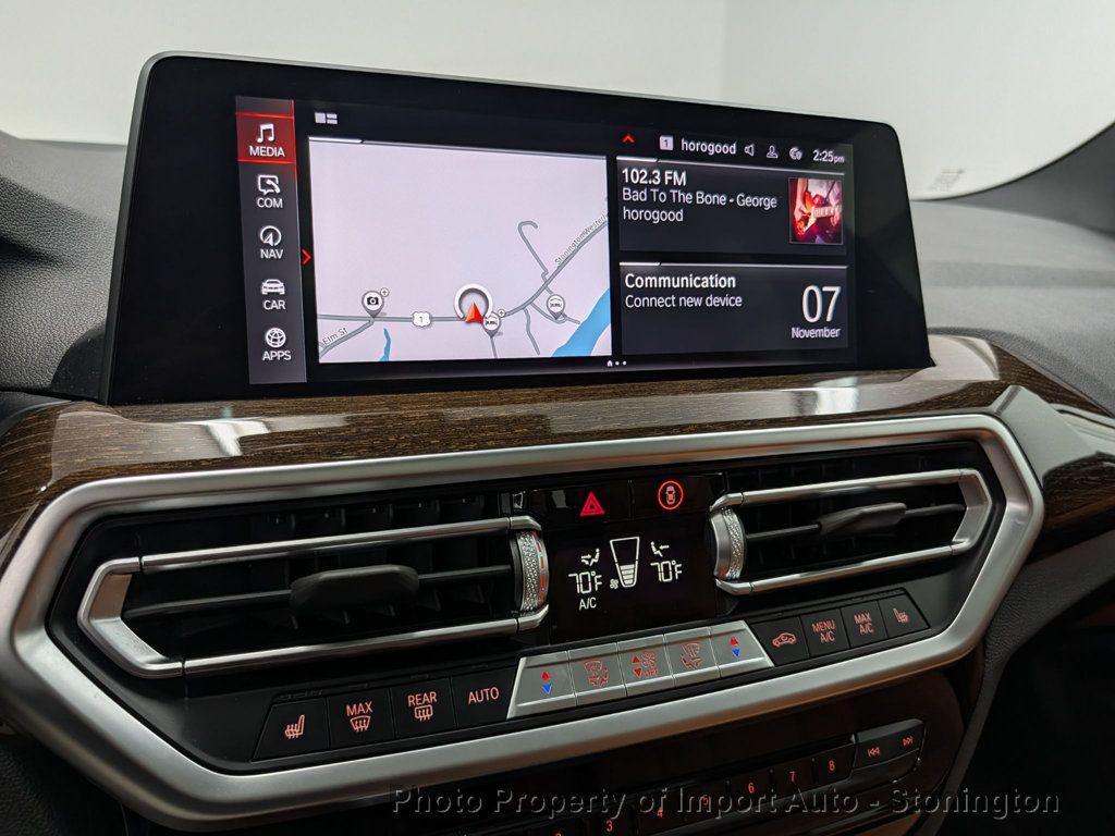 used 2022 BMW X3 car, priced at $34,995