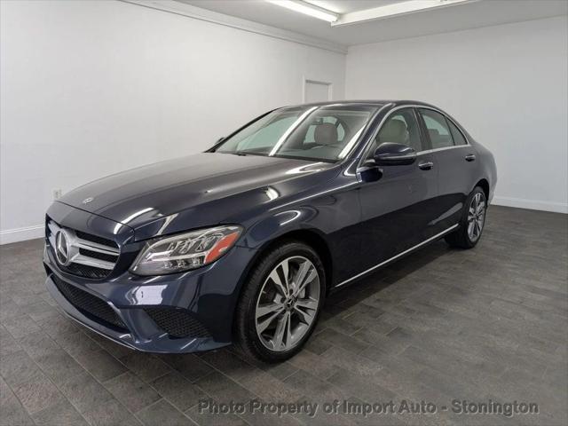 used 2021 Mercedes-Benz C-Class car, priced at $27,995