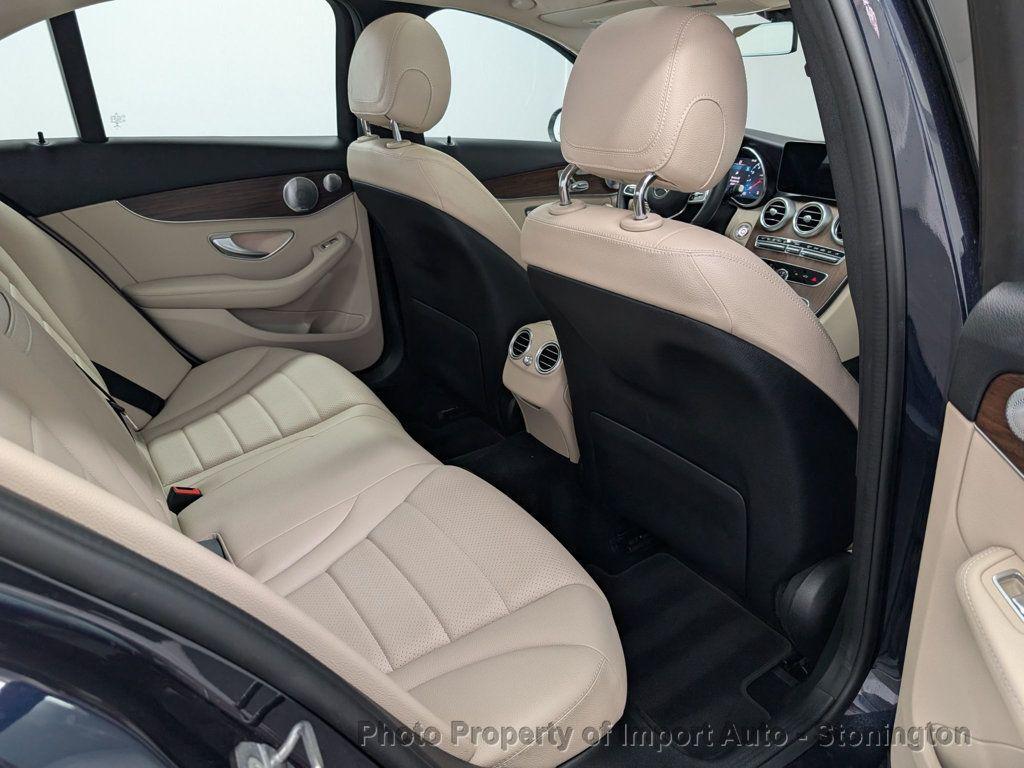 used 2021 Mercedes-Benz C-Class car, priced at $27,995