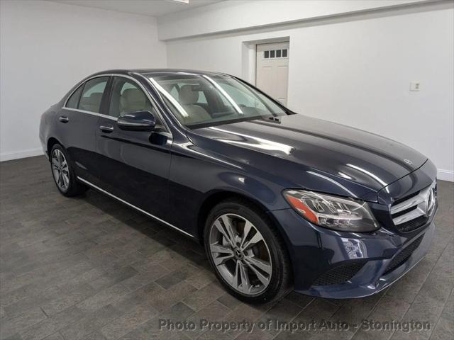 used 2021 Mercedes-Benz C-Class car, priced at $27,995