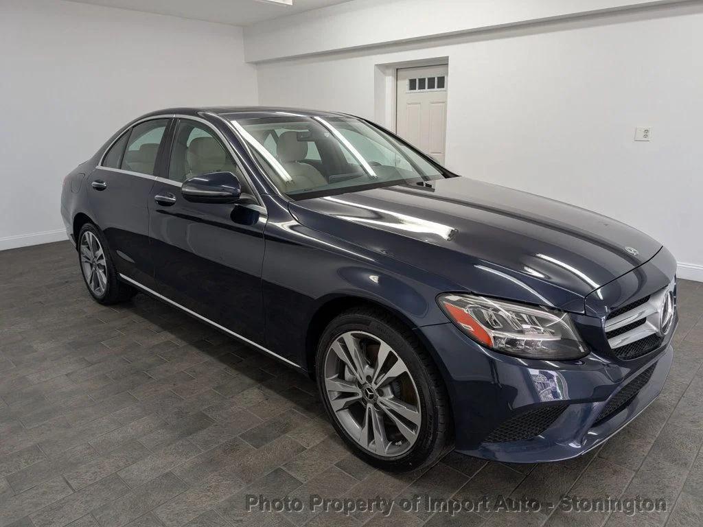 used 2021 Mercedes-Benz C-Class car, priced at $27,995