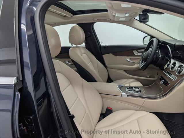 used 2021 Mercedes-Benz C-Class car, priced at $27,995