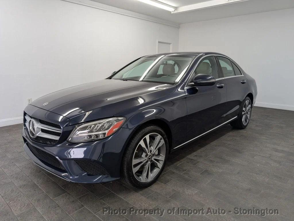 used 2021 Mercedes-Benz C-Class car, priced at $27,995