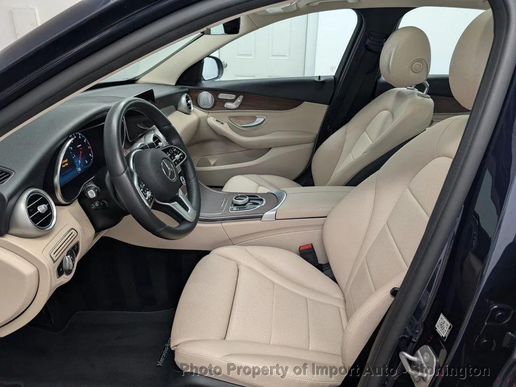 used 2021 Mercedes-Benz C-Class car, priced at $27,995
