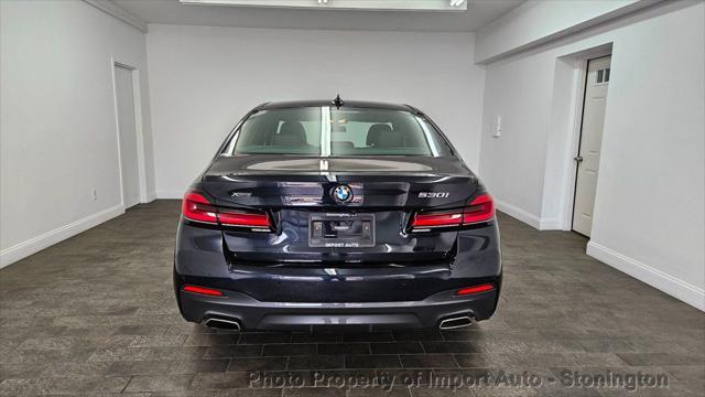 used 2021 BMW 530 car, priced at $39,995