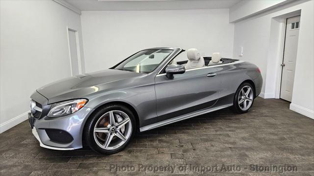 used 2017 Mercedes-Benz C-Class car, priced at $28,995