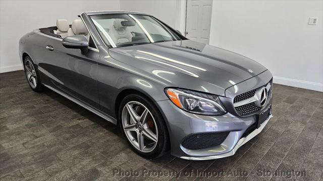 used 2017 Mercedes-Benz C-Class car, priced at $28,995