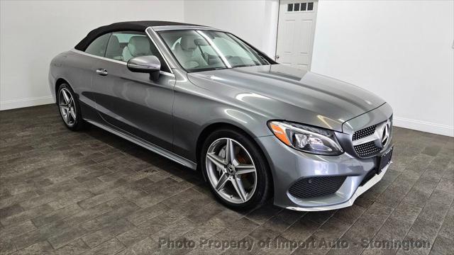 used 2017 Mercedes-Benz C-Class car, priced at $28,995