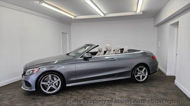 used 2017 Mercedes-Benz C-Class car, priced at $28,995