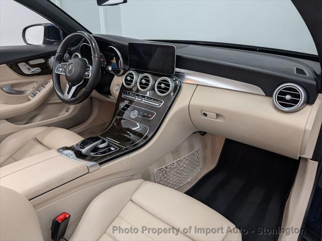 used 2019 Mercedes-Benz C-Class car, priced at $38,995