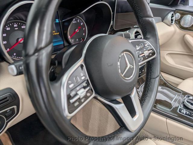used 2019 Mercedes-Benz C-Class car, priced at $38,995