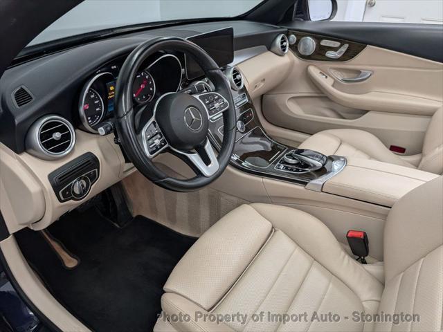 used 2019 Mercedes-Benz C-Class car, priced at $38,995