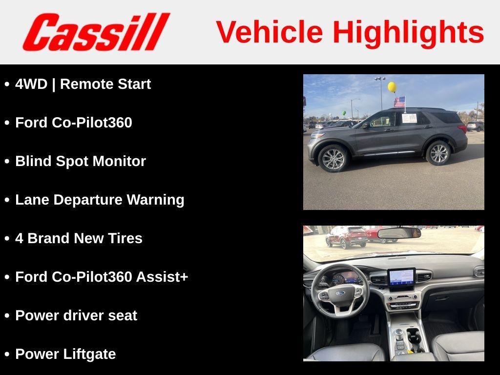 used 2023 Ford Explorer car, priced at $27,097