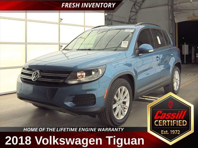 used 2018 Volkswagen Tiguan Limited car, priced at $15,967